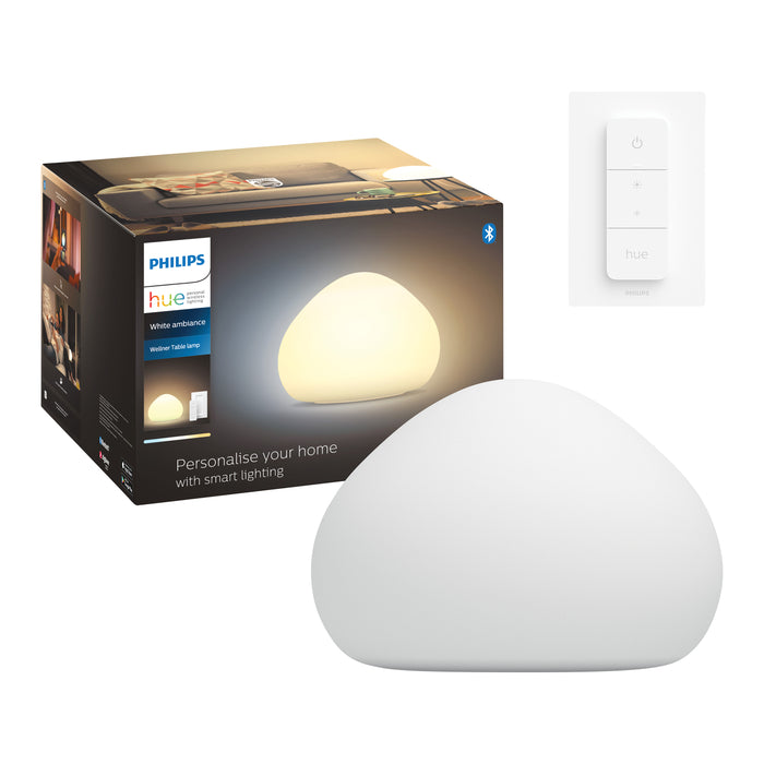 Philips Hue Wellner Tafellamp - E27 -  Ø 28,8