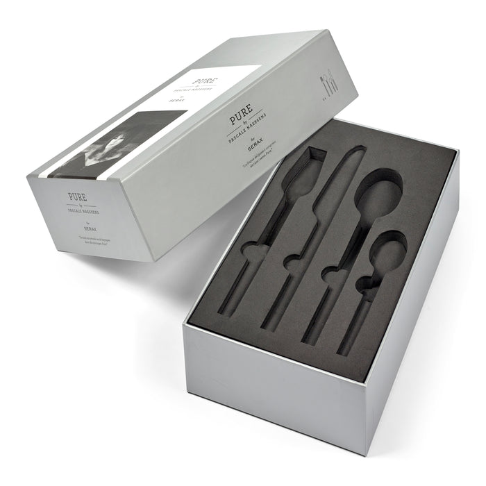 SERAX - Pascale Naessens - Pure Bestekset 24 st. - Zwart Stone Wash