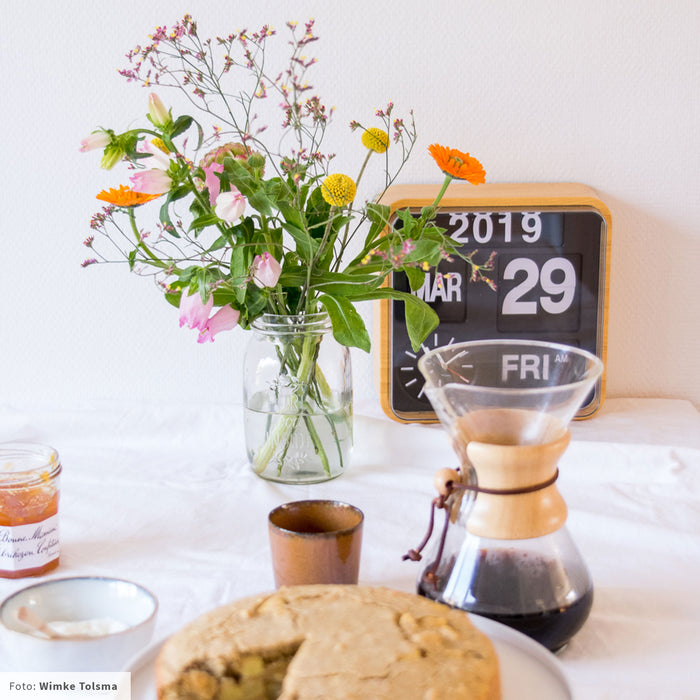 Karlsson Mini Flip Wandklok 24,5 x 24,5 cm