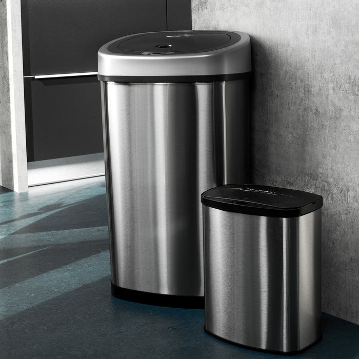 Homra Sensor Afvalemmer Set 50 Liter + 8 Liter