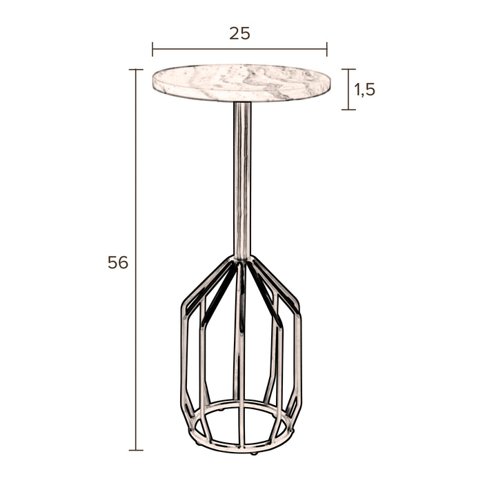 Dutchbone Salerno Bijzettafel - M
