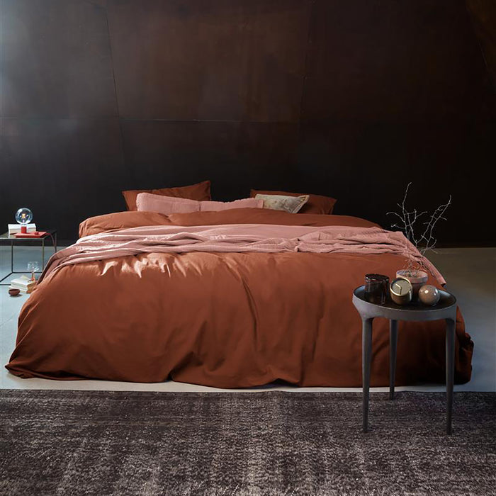 vtwonen Natural Stone Dekbedovertrek 240 x 200/220 cm - Terra