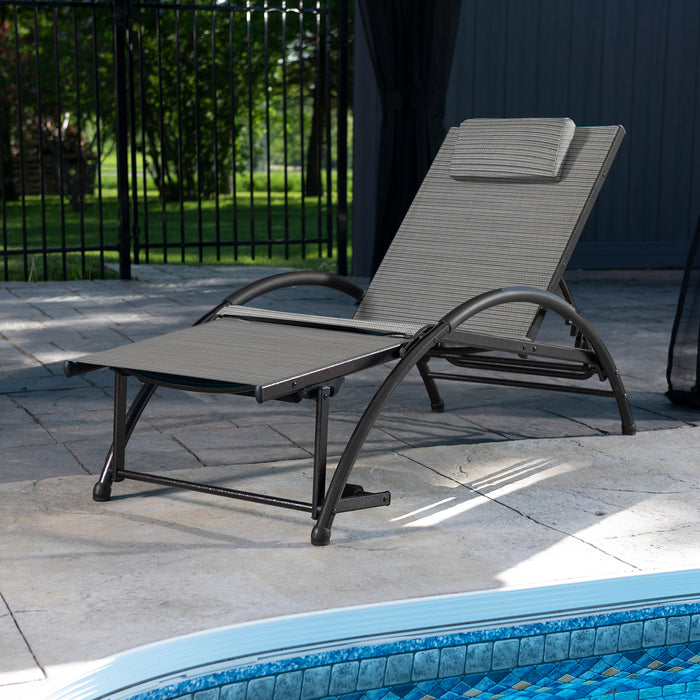 Vivere Dockside Sun Lounger Ligbed