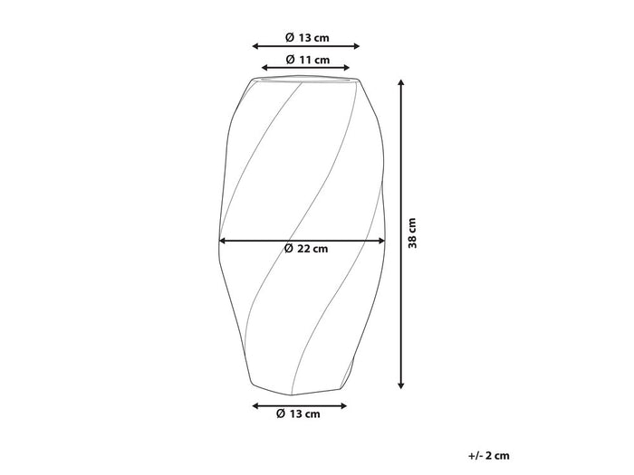 Beliani LENTIA Decoratiefiguur Groen