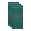 Beddinghouse Sheer Handdoek 50 x 100 cm - Donkergroen - Set van 3