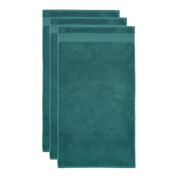 Beddinghouse Handdoek 60 x 110 cm - Donkergroen - Set van 3