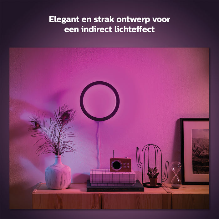 Philips Hue White & Color Ambiance Sana Wandlamp - Ø 25,5