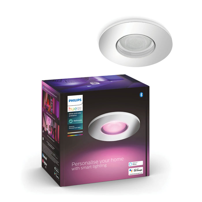 Philips Hue White & Color Ambiance Xamento Inbouwspot - GU10 - Ø 9,3