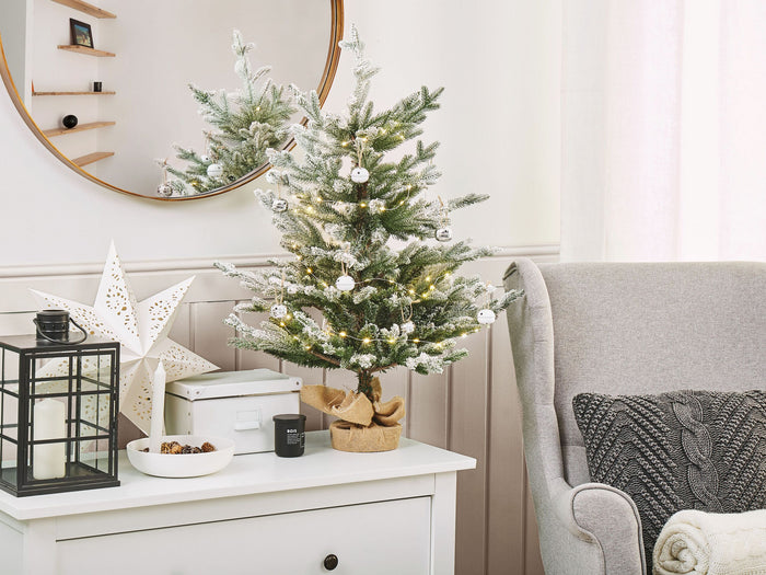 Beliani - RINGROSE - Kerstboom - Wit - 70 cm - PVC