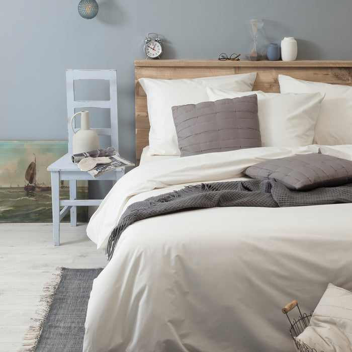 Cinderella dekbedovertrek Weekend - Katoen - 260x200|220 cm - Ivoor