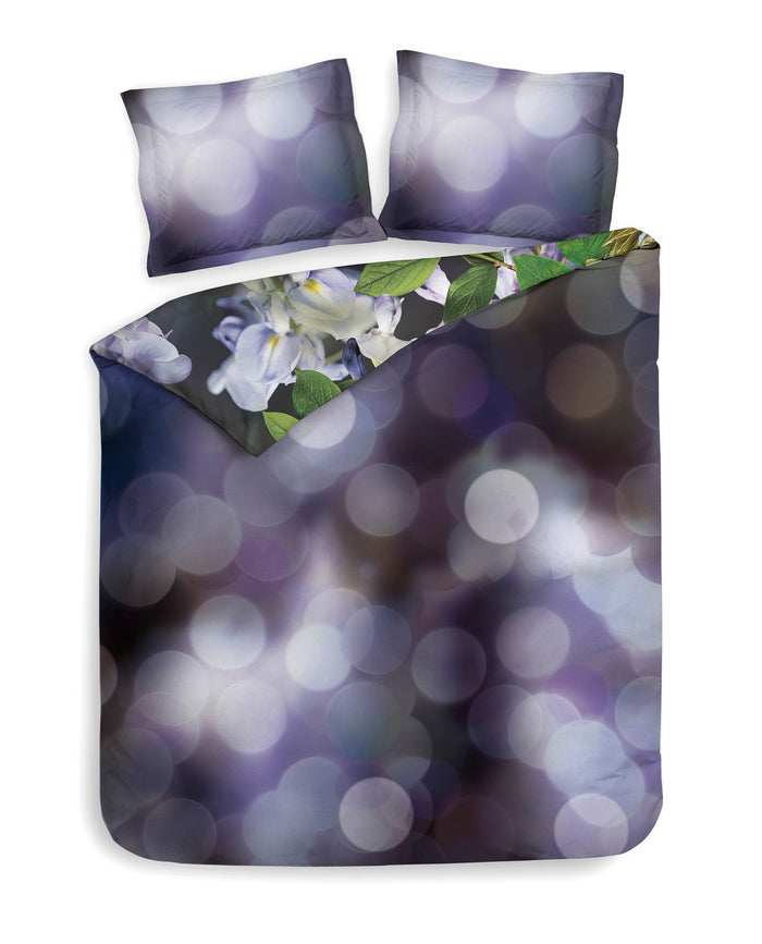 Heckett Lane Dekbedovertrek Katoen Satijn Yuna - shade purple