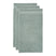 Beddinghouse Sheer Handdoek 60 x 110 cm - Groen - Set van 3