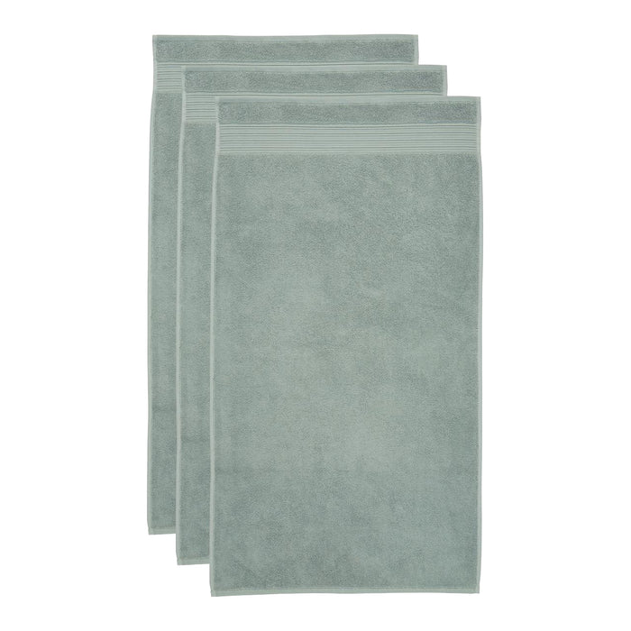 Beddinghouse Sheer Handdoek 60 x 110 cm - Groen - Set van 3