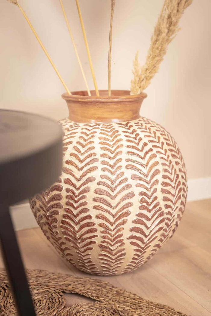 Liviza Vaas terracotta Orga