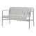 HAY Palissade Tuinbank 2,5-zits met Armleuning - Lichtgrijs