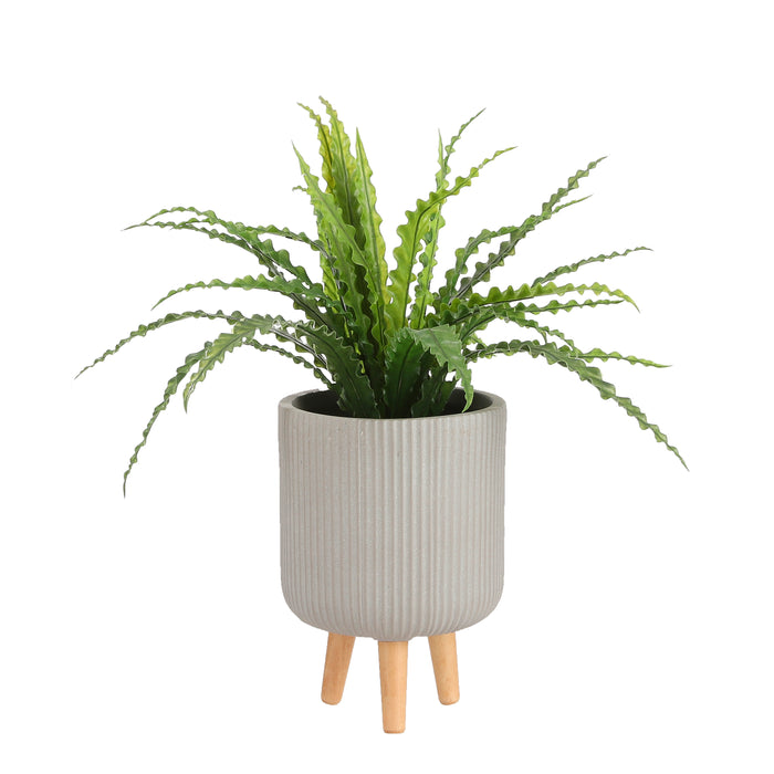 Mica Decorations Asplenium Kunstplant in Bloempot H54 cm