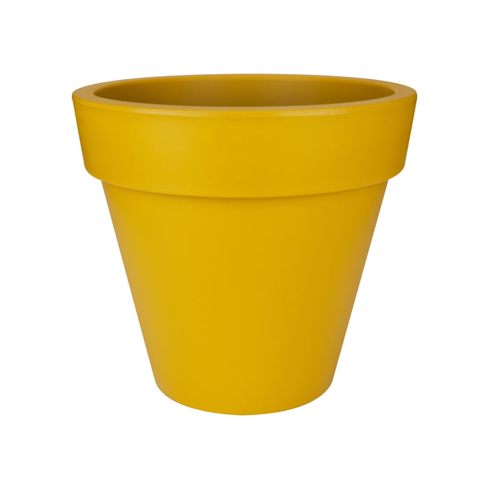 Elho Pure Round Bloempot Ø 50 cm - Geel