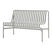 HAY Palissade Tuinbank 2,5-zits - Lichtgrijs