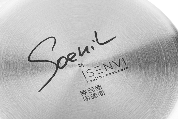 Soenil by ISENVI Combideal 6 delig - Koekenpannen - RVS