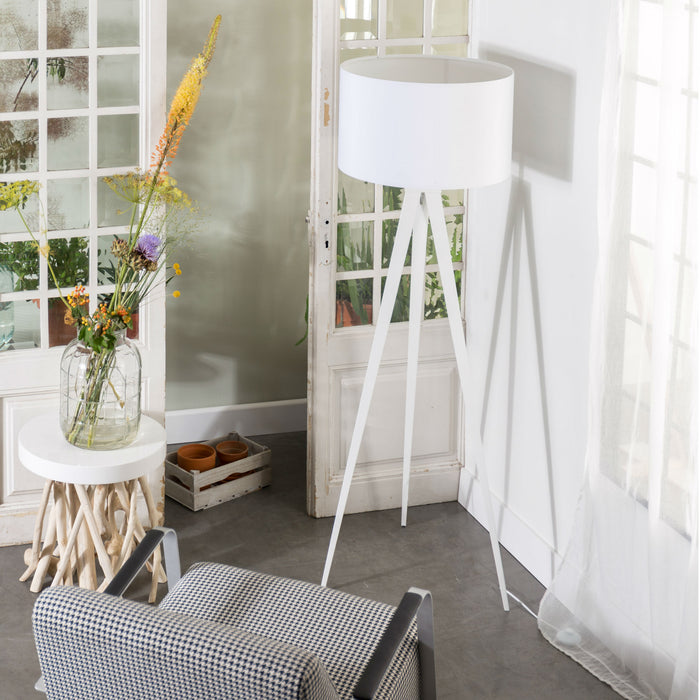 Zuiver Tripod Vloerlamp - Wit