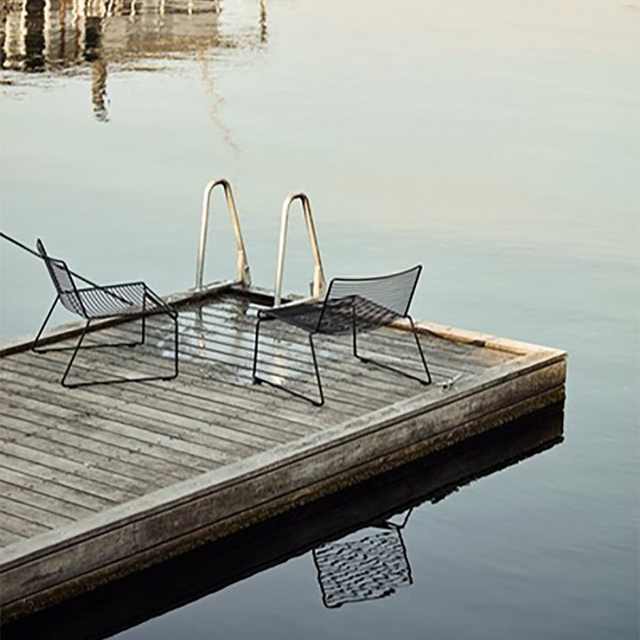 HAY Hee Loungestoel - Zwart