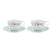 Pip Studio Blushing Birds Cappuccinokop Met Schoteltje 0,28 L - 2st