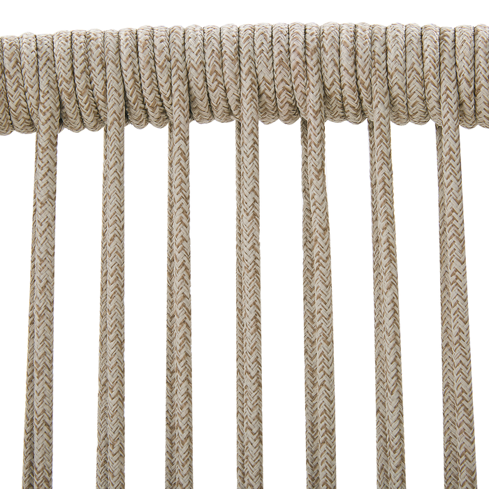 Beliani - OLBIA - Tuinstoel set van 2 - Beige - Polypropyleen