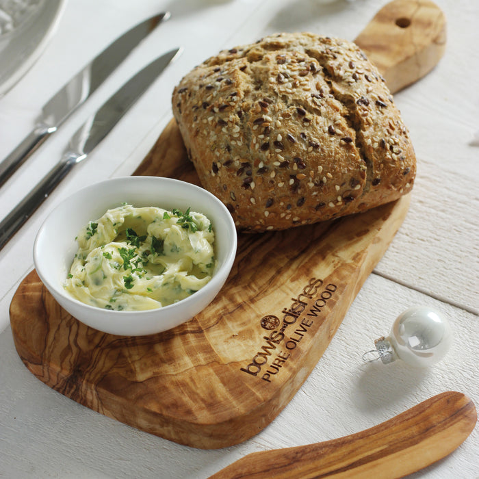 Bowls and Dishes Pure Olive Wood Serveerplank XS