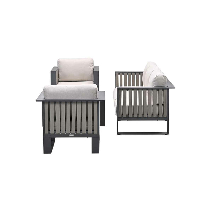 Garden Impressions Gabon loungeset 3-delig - taupe