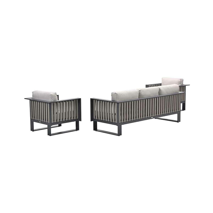 Garden Impressions Gabon loungeset 3-delig - taupe