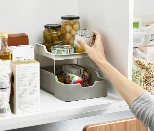 Duo Keukenkast Organiser, met Lade - Joseph Joseph