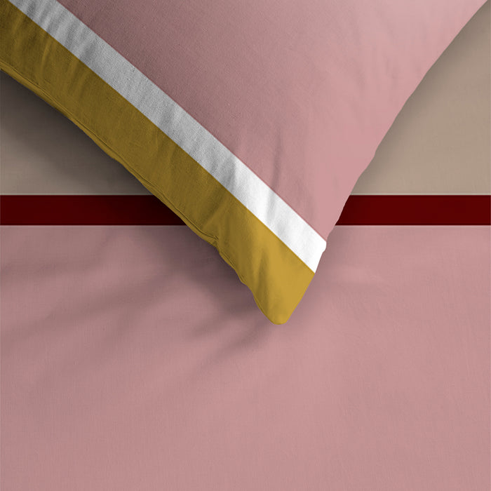 Ambiante Andy Dekbedovertrek 140 x 200/220 cm - Rood