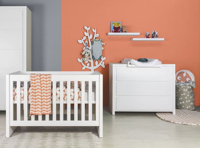 Bopita Camille commode met 3 laden - Wit