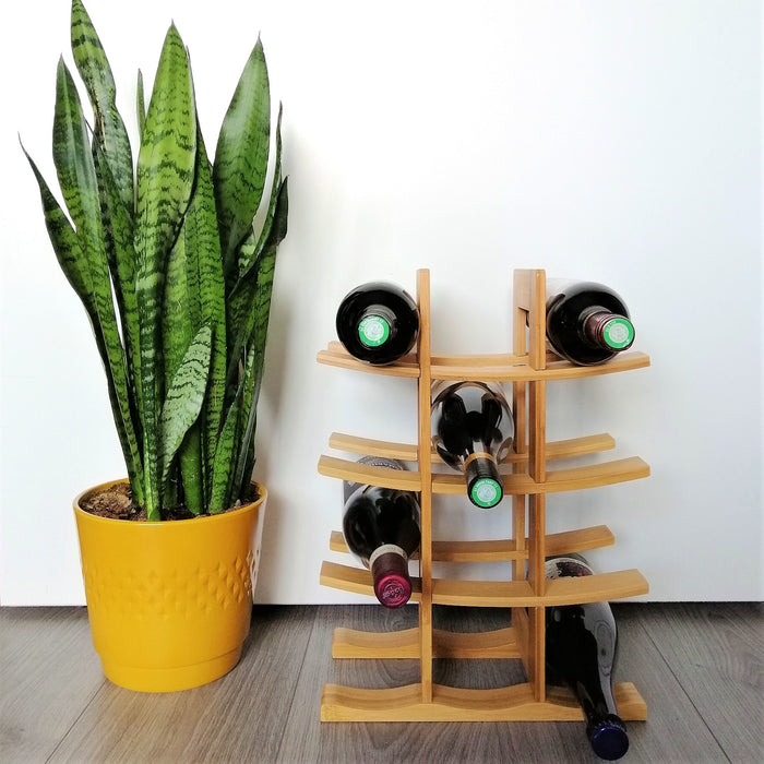 Zeller Bamboo Wijnrek 12 Flessen