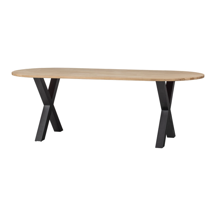 Woood Tablo Eettafel 220 x 90 cm - Bruin