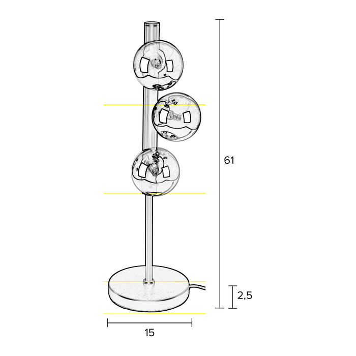 by fonQ basic Nora Tafellamp