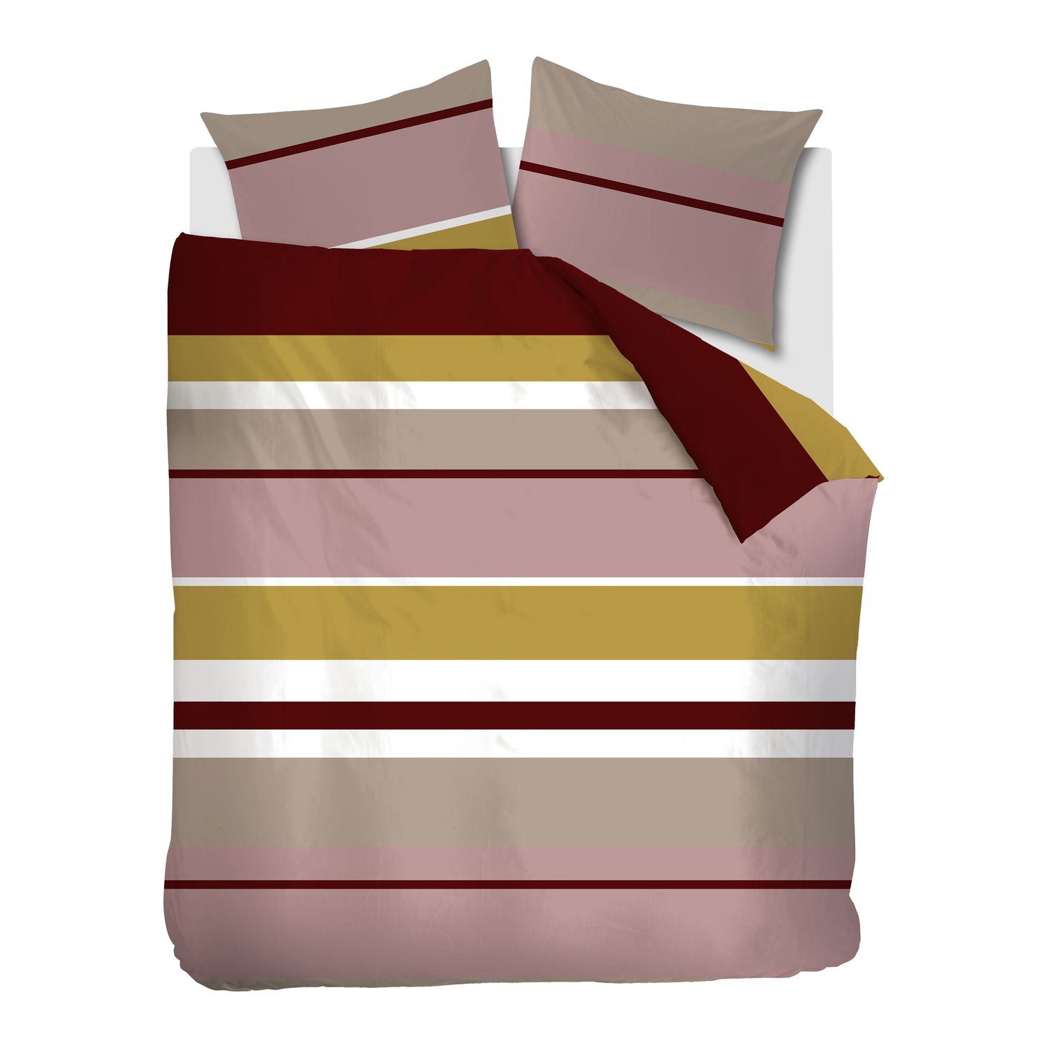 Ambiante Andy Dekbedovertrek 240 x 200/220 cm - Rood