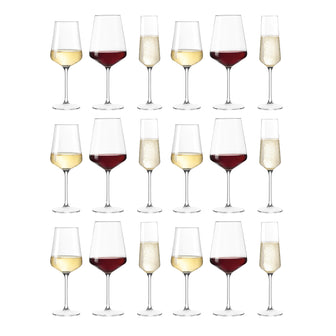 Leonardo Puccini Wijnglazenset 18-delig