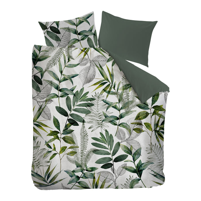 Ambiante Eleni Dekbedovertrek 200 x 200/220 cm - Groen