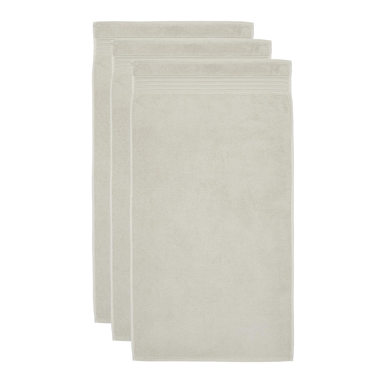 Beddinghouse Sheer Handdoek 60 x 110 cm - Zand - Set van 3