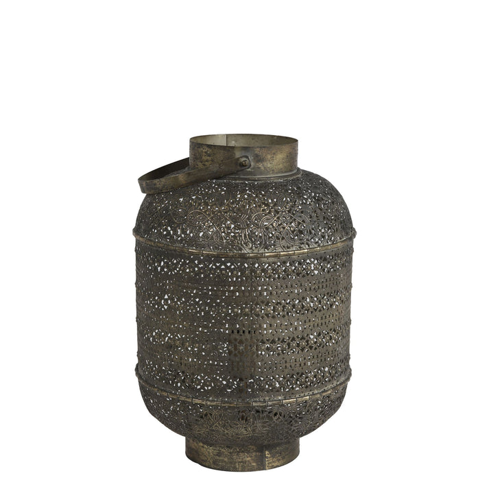 Light & Living Tafellamp Udupi - Bruin - Ø31cm