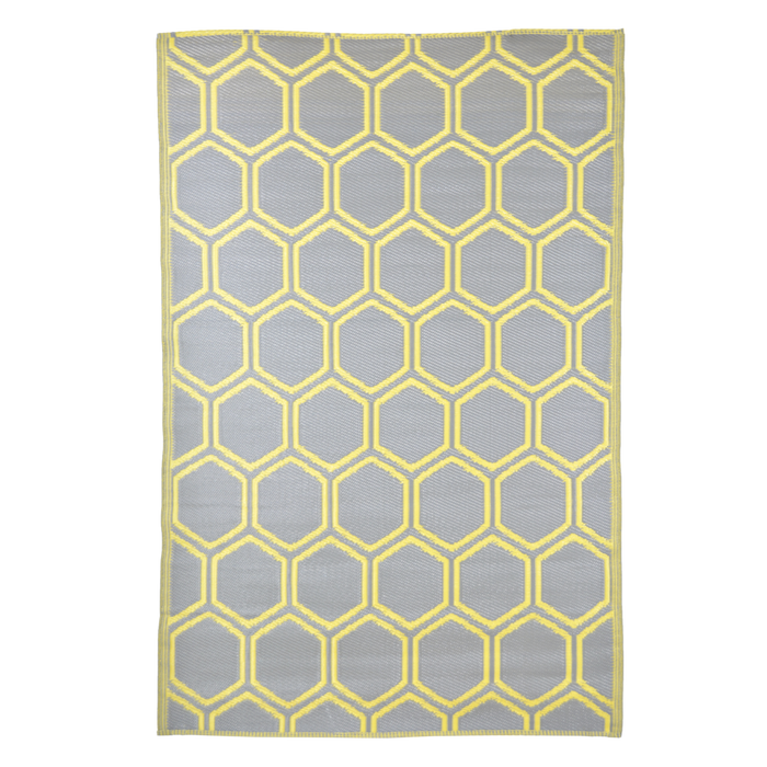 Esschert Buiten vloerkleed Honingraat