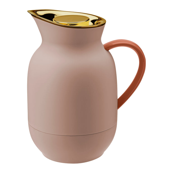 Stelton Amphora Thermoskan Koffie 1 L - Soft Peach
