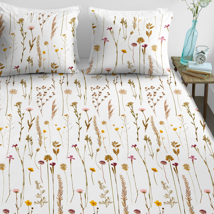 Ambiante Mara Dekbedovertrek 200 x 200/220 - Naturel