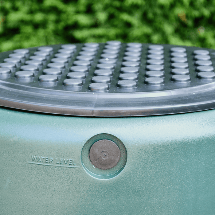 Harcostar - Regentonset Harcostar - 227 L - Antraciet + Voet + Vulauto