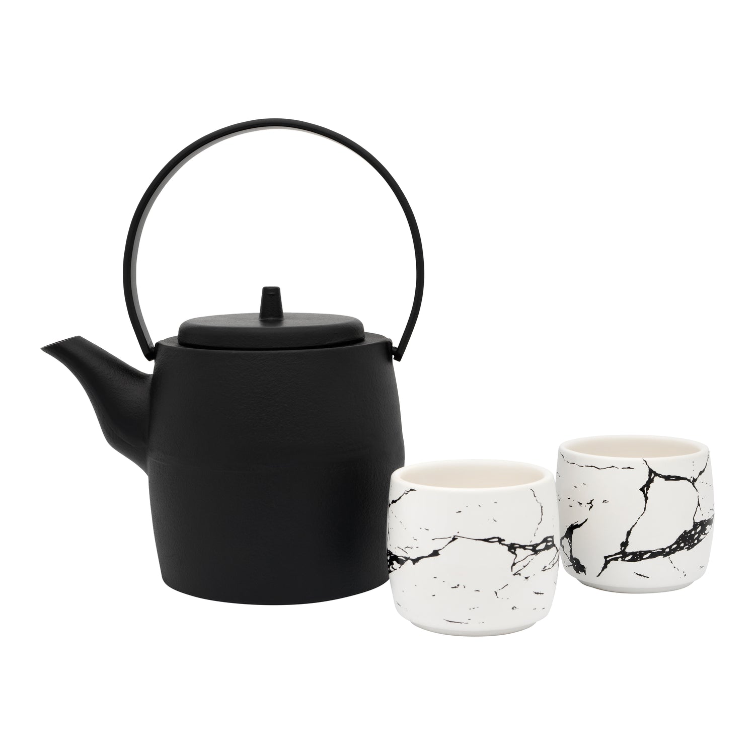 Bredemeijer Kobe Giftset Theepot met Mokken
