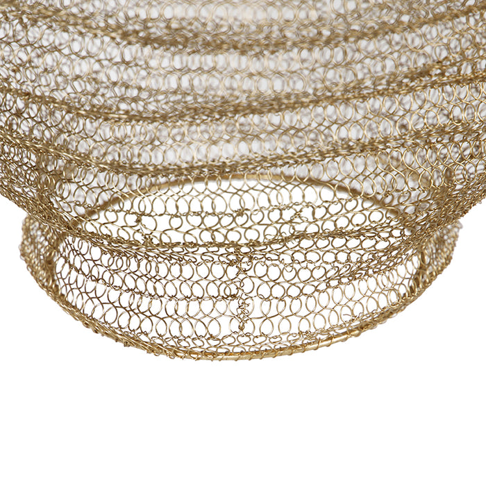 QAZQA Oosterse hanglamp goud 90 cm - Nidum