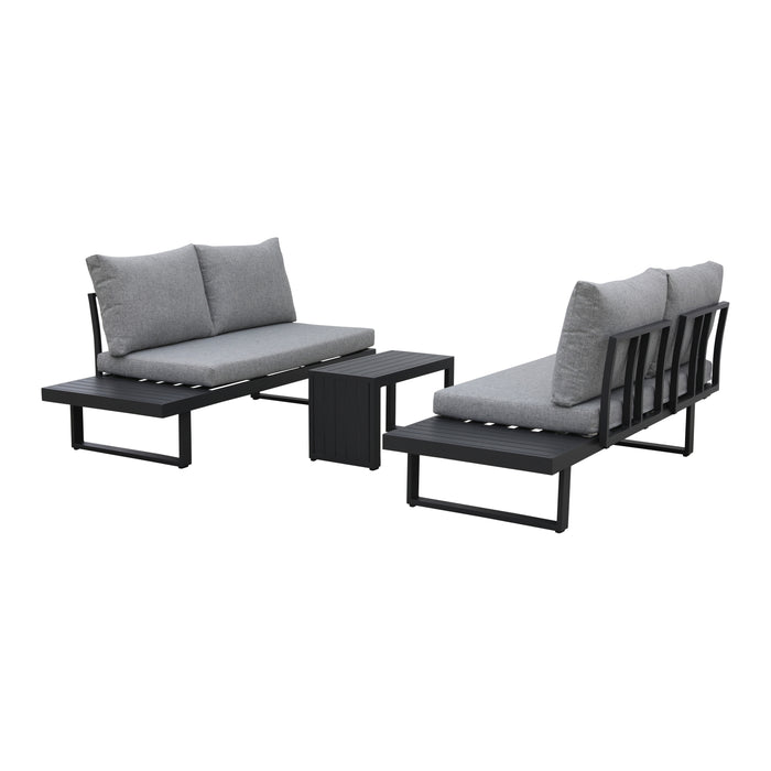 SenS-Line Delphi Loungeset -  Antraciet