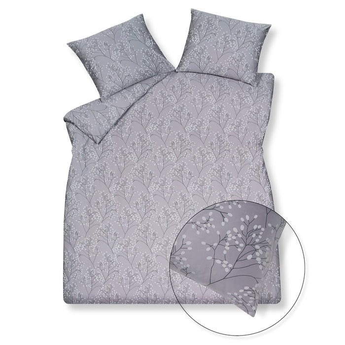 Vandyck Dekbedovertrek PURE 51 Steelgrey 240x220 cm (satijnkatoen)
