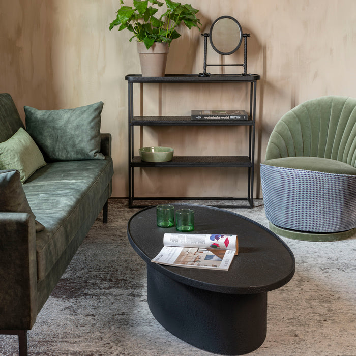 Dutchbone Winston Salontafel Ovaal - Zwart